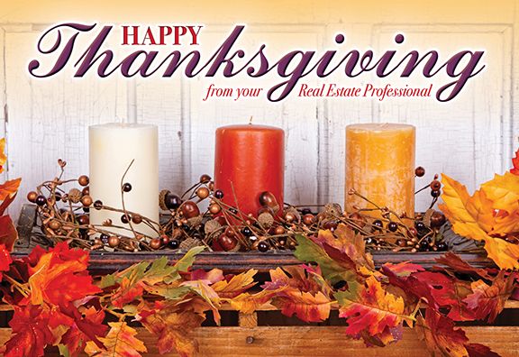 ReaMark Real Estate Thanksgiving Greeting Cards - Get More Referrals and Send Some Holiday Cheer.